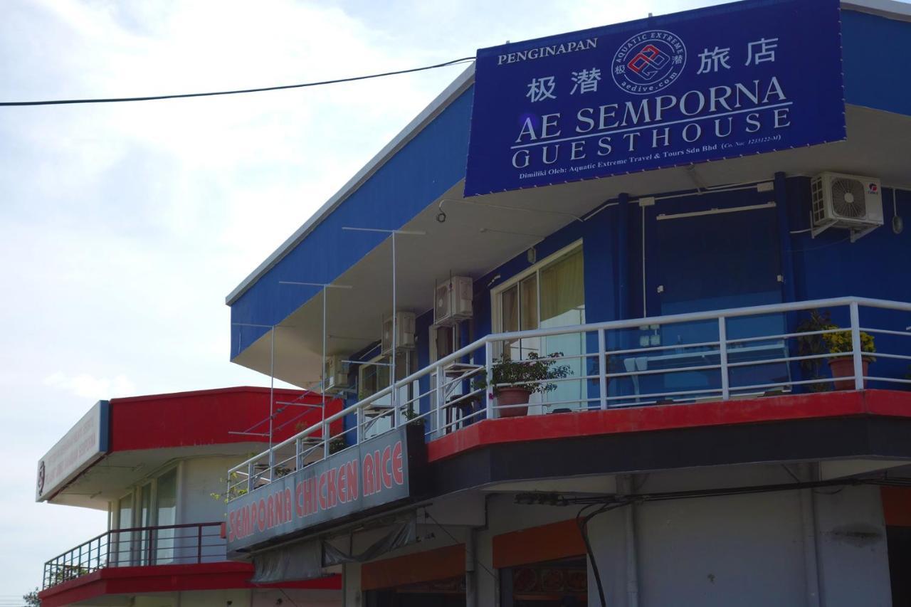 Ae Semporna Guesthouse 极潜旅店 Bagian luar foto