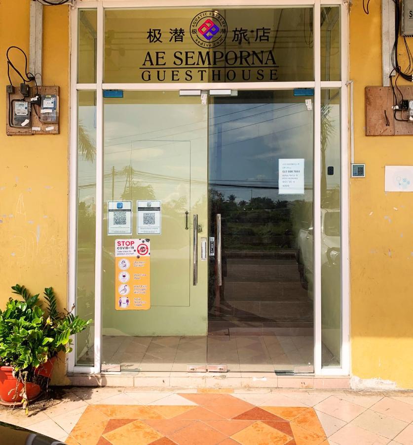 Ae Semporna Guesthouse 极潜旅店 Bagian luar foto